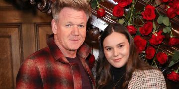 Chef Gordon Ramsay's Daughter Holly Age 21 was in the Halloween spirit